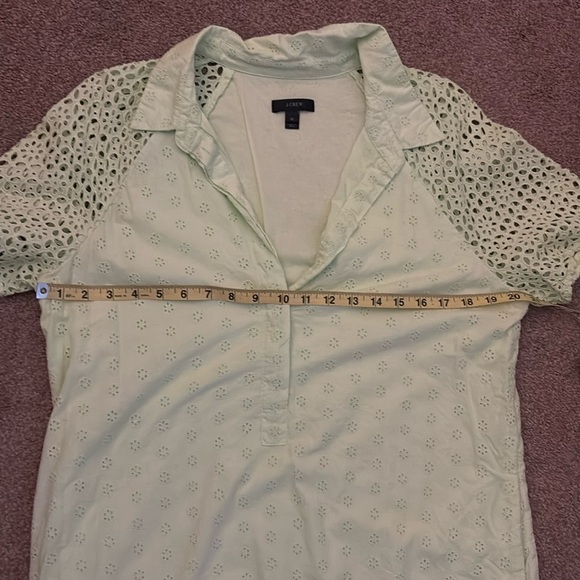 J crew half button shirt dress - Picture 5 of 5